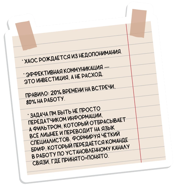 Хаос рождается из недопонимания